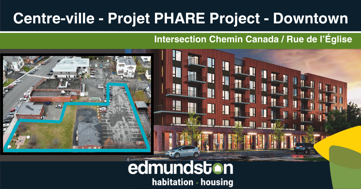 A new milestone for downtown Edmundston: Project PHARE to break ground in 2026
