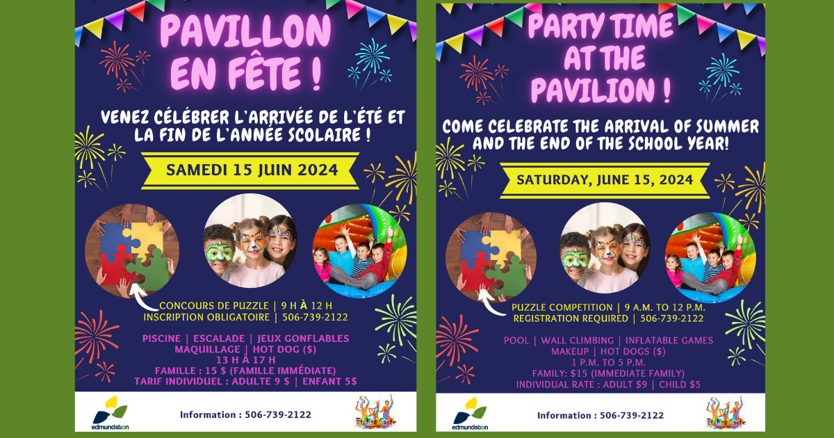 PARTY TIME AT THE PAVILION!