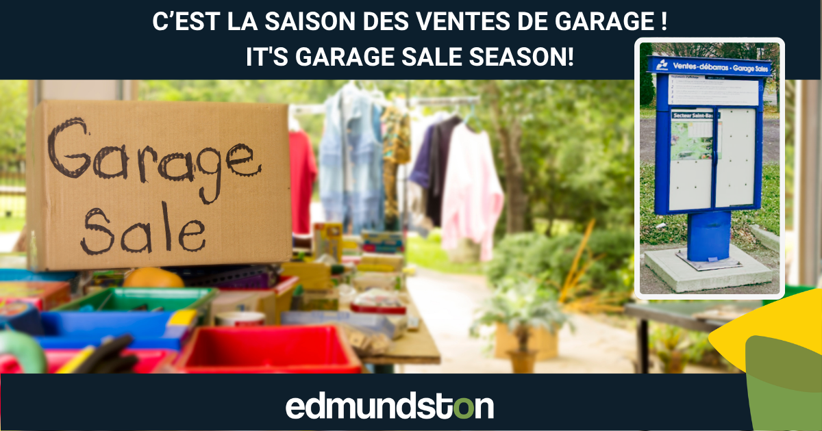 Affichage des ventes de garage
