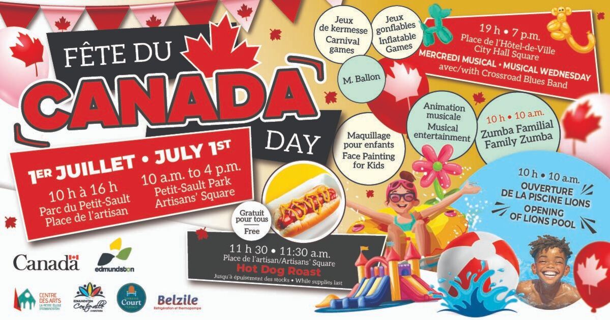 Bonne F&ecirc;te du Canada, Edmundston !