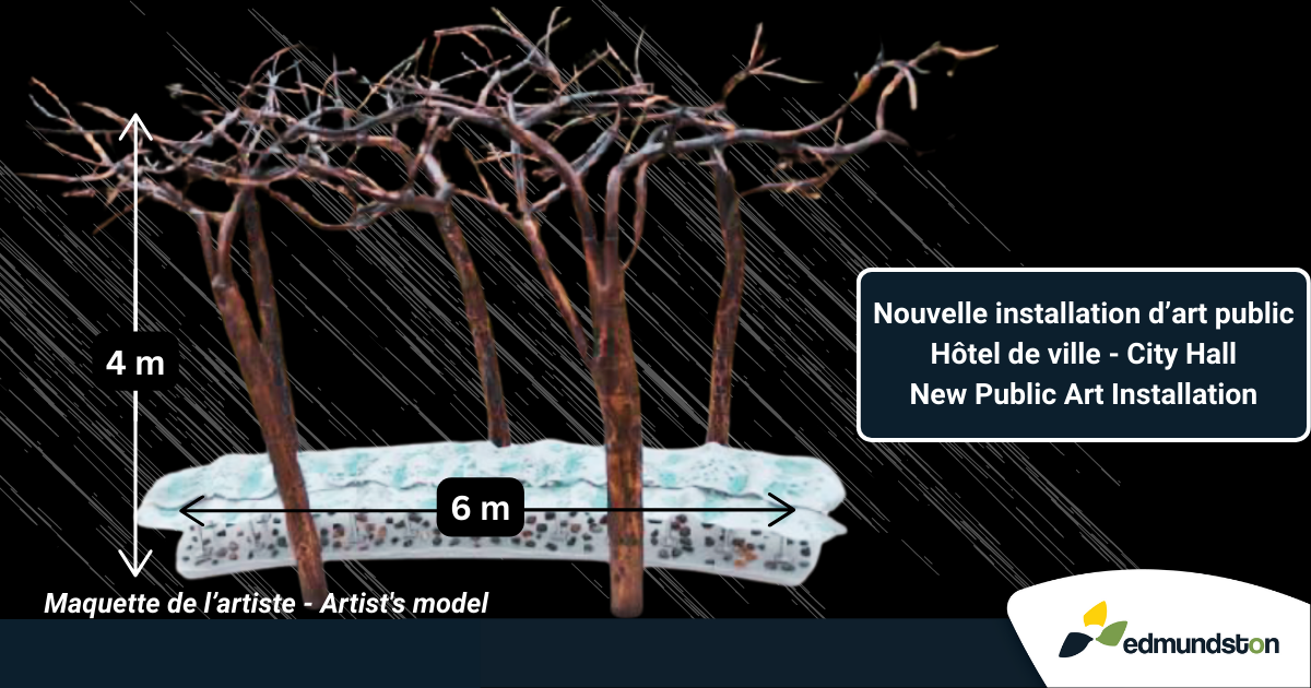 Installation d’un important projet d’art public près de l’hôtel de ville en 2026