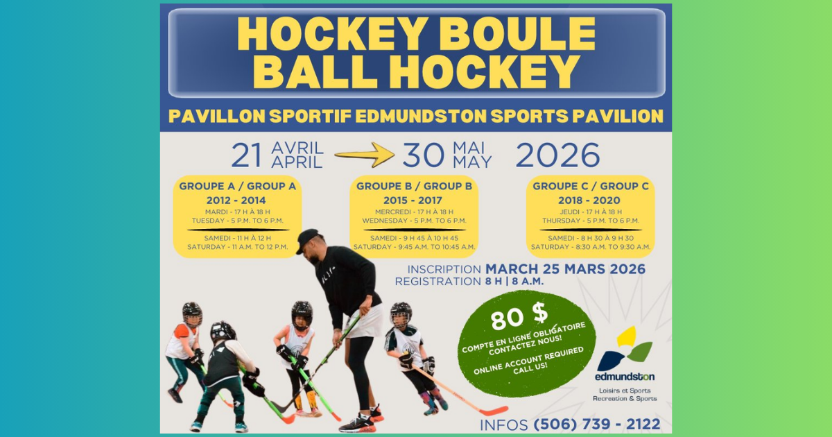 BALL HOCKEY – SPRING 2026