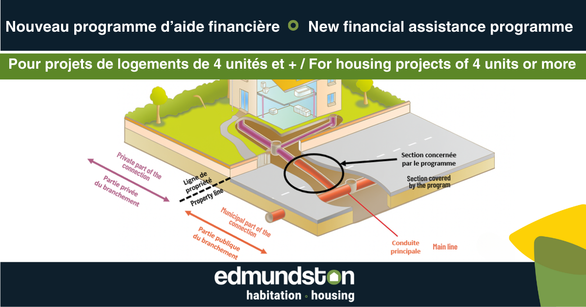 Edmundston lance un nouveau programme d’aide financière pour encourager  la construction de logements