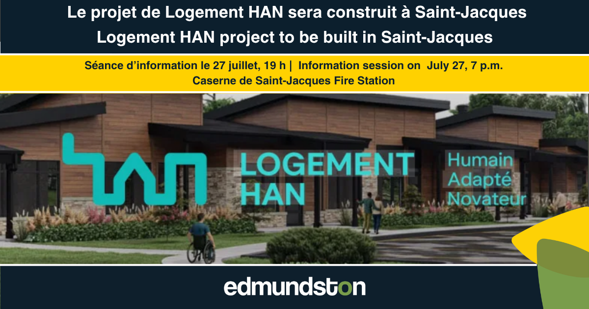 Le projet de logements adaptés et abordables de Logement HAN se déplacera à Saint-Jacques