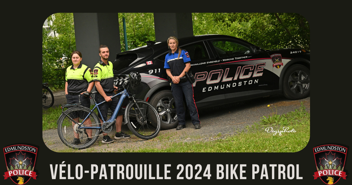 Voici la Vélo-Patrouille 2024