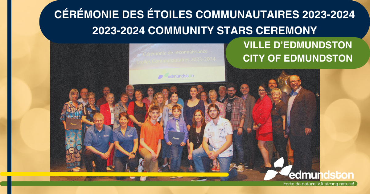 Community Stars celebrated in Edmundston!
