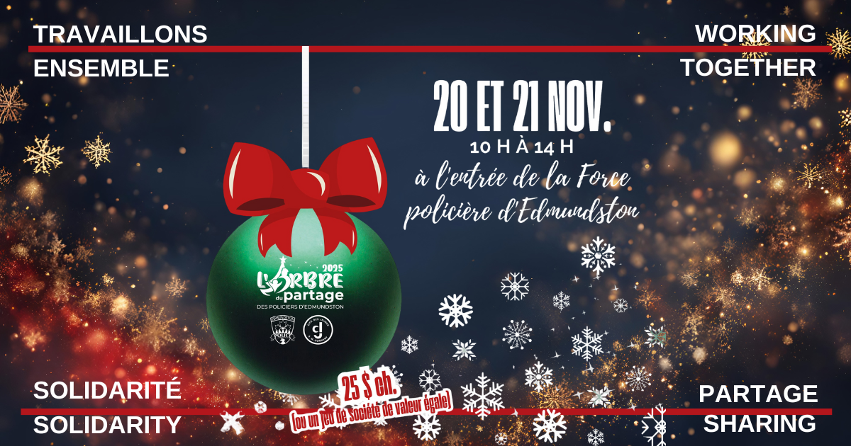 Soyez g&eacute;n&eacute;reux pour la campagne de l&rsquo;Arbre du Partage!