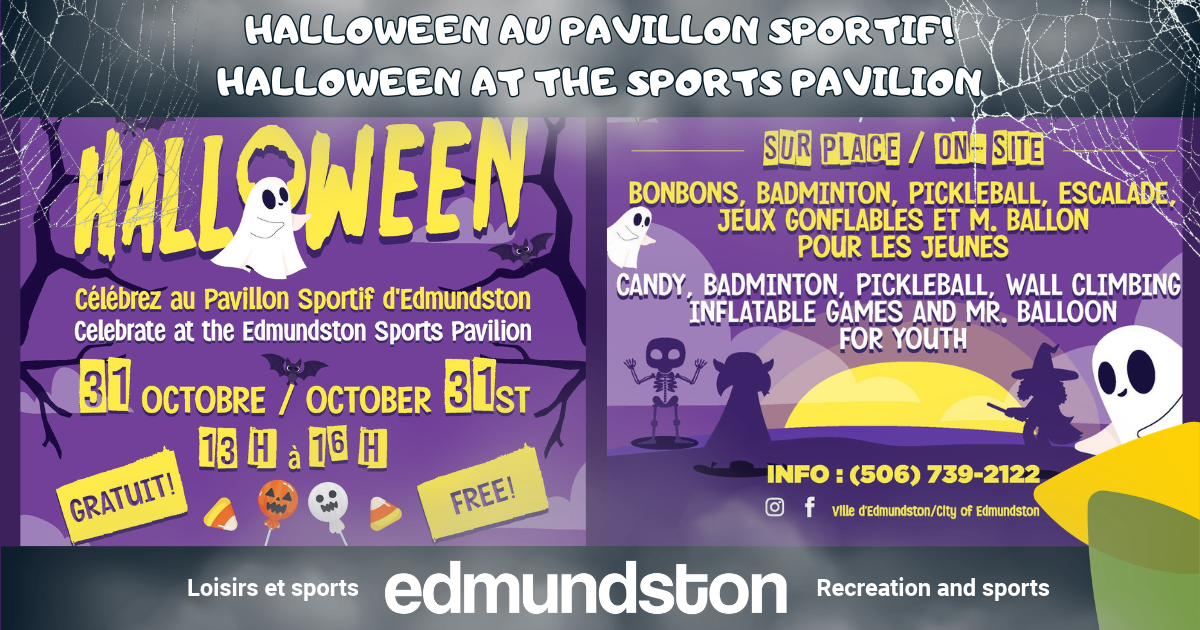 Halloween au Pavillon sportif!