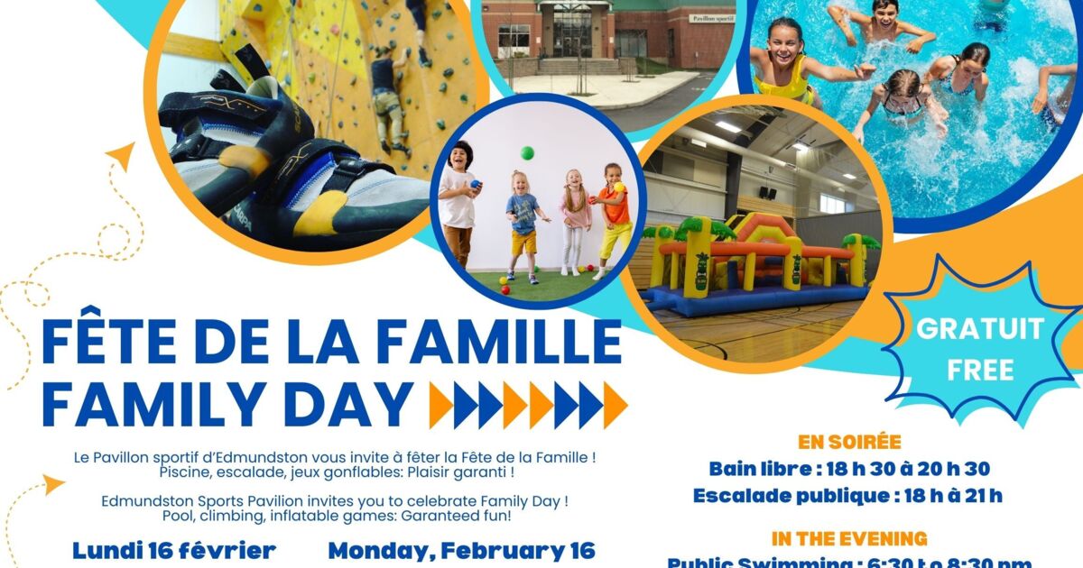 La Fête de la famille au Pavillon sportif !