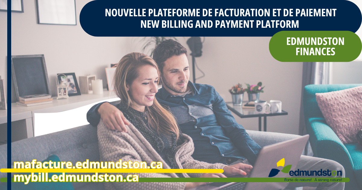 La Ville d’Edmundston actualise son système de facturation et de paiement en ligne