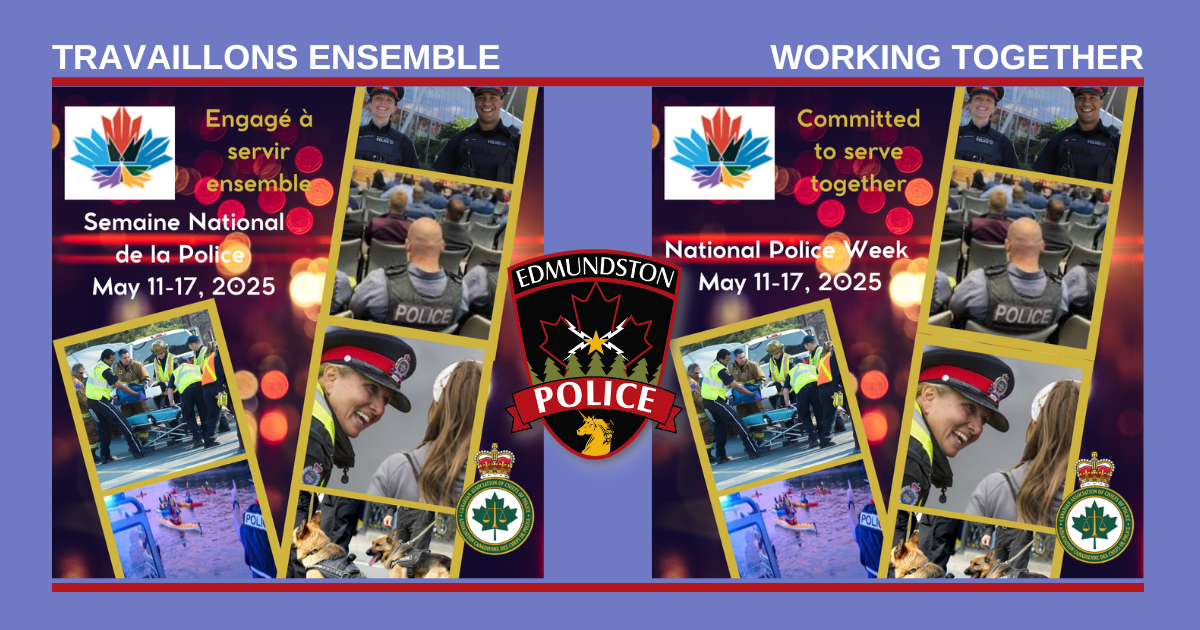 Semaine nationale de la police : Engagé à servir ensemble