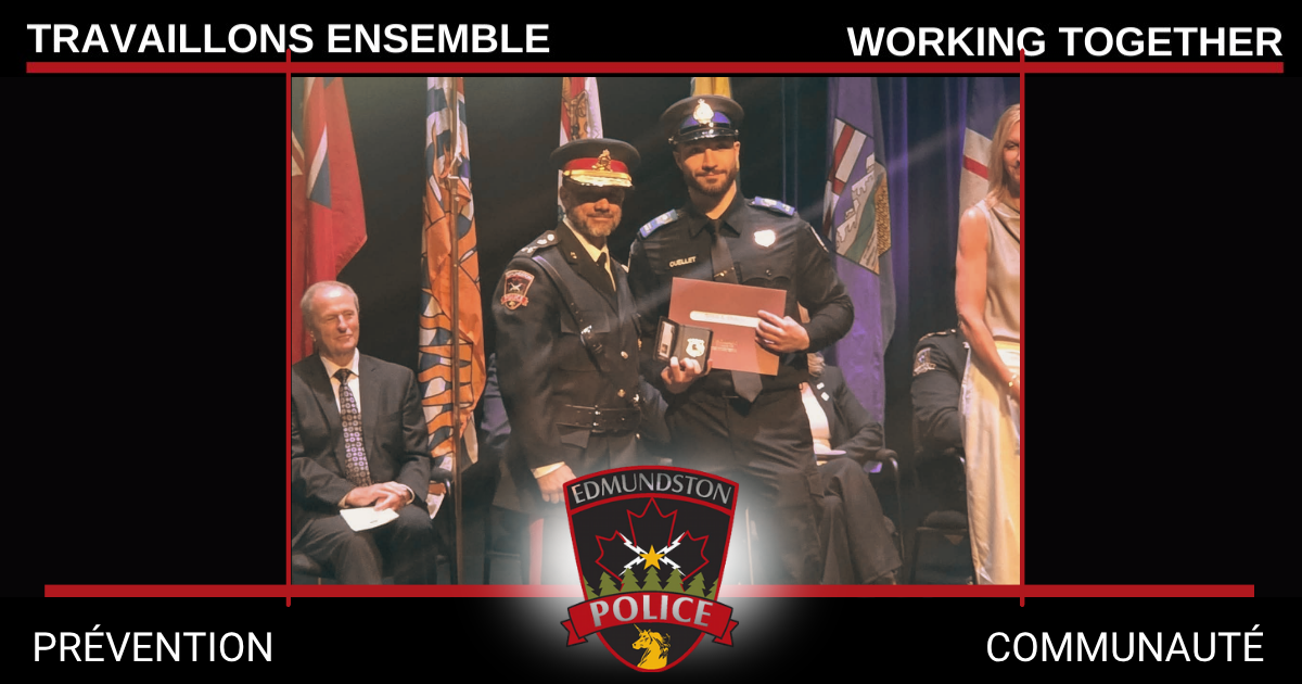 La Force polici&egrave;re d'Edmundston accueille un premier cadet issu de son nouveau programme de recrutement.