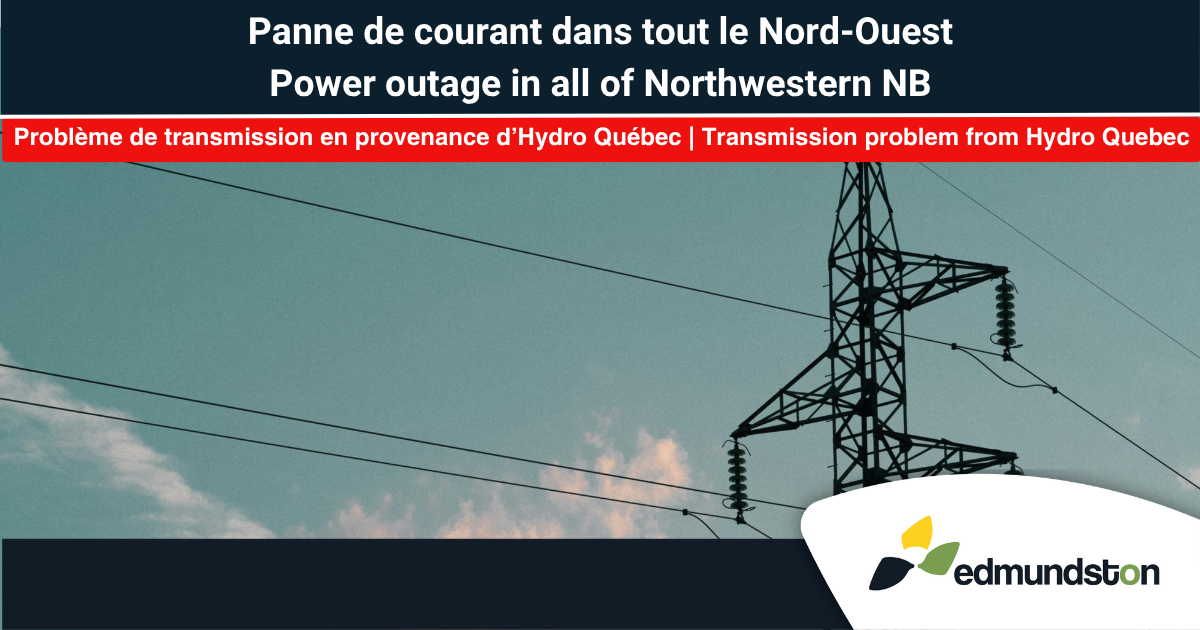 9 juillet 2026 - Le courant est rétabli (Mise à jour à 14 h)