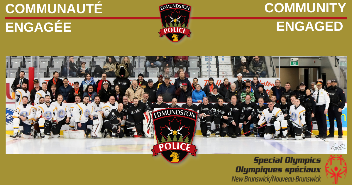 Match de hockey amical pour une bonne cause