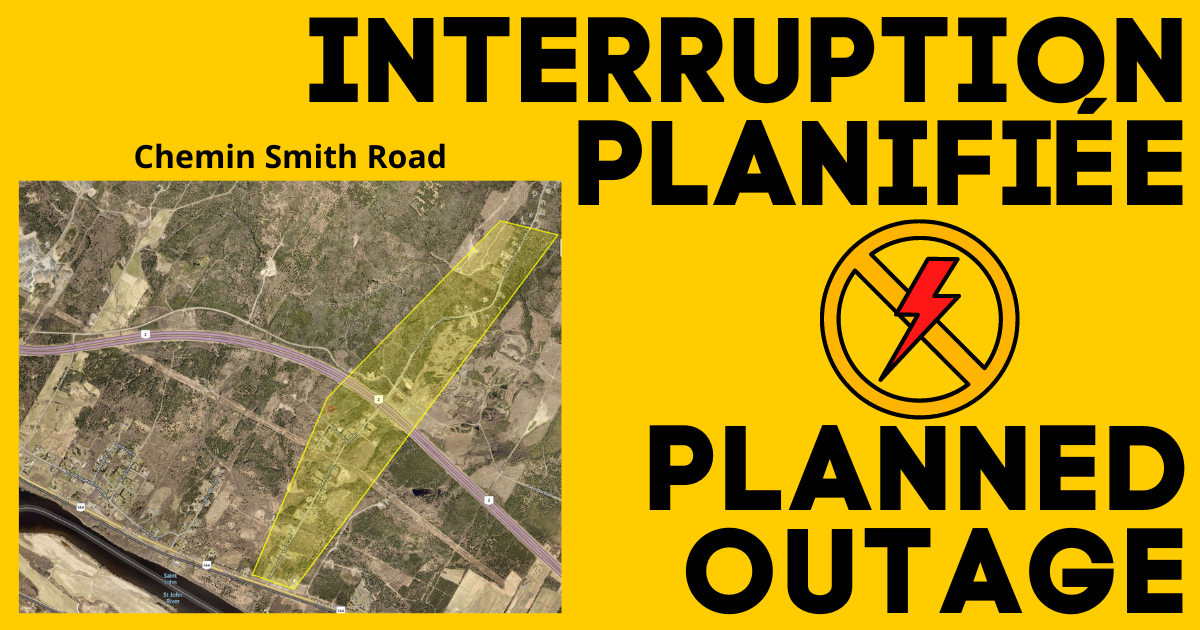 Planned electrical interruption – Smith Road