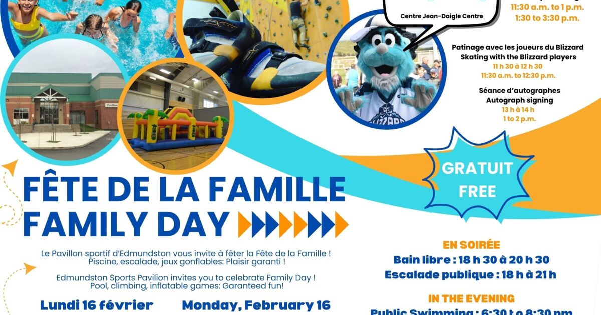 Bient&ocirc;t la F&ecirc;te de la famille au Pavillon sportif !