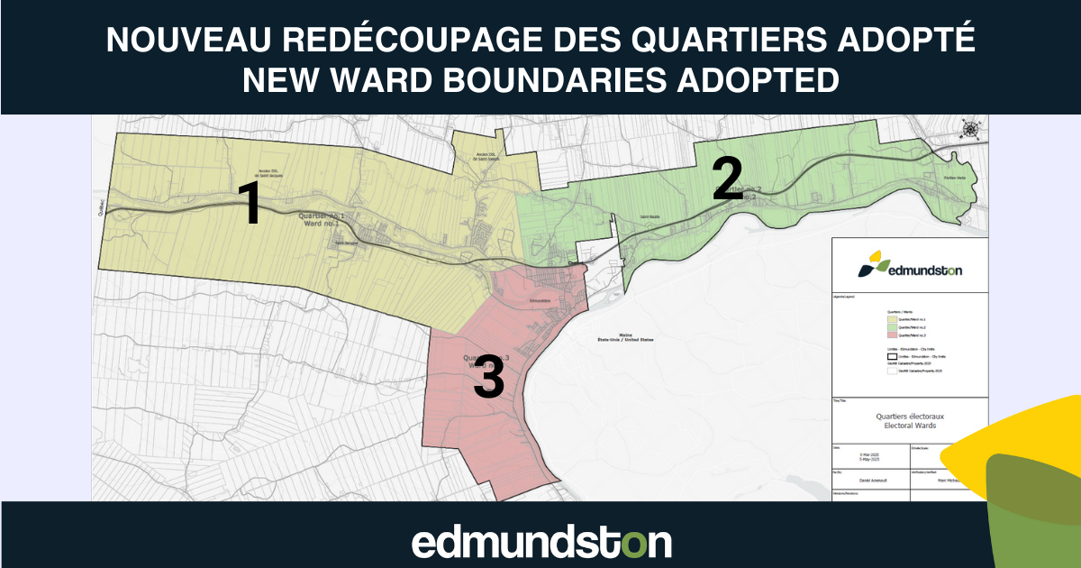 Le conseil municipal adopte un arr&ecirc;t&eacute; pour modifier les quartiers &eacute;lectoraux