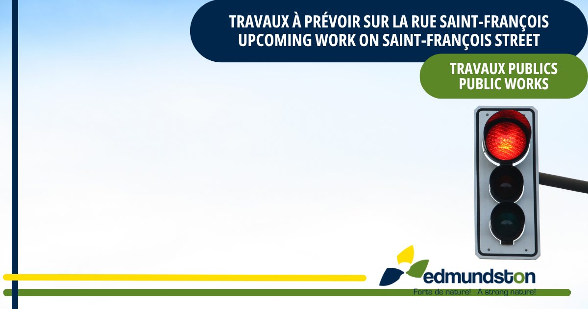 Travaux de réparation à prévoir sur la rue Saint-François