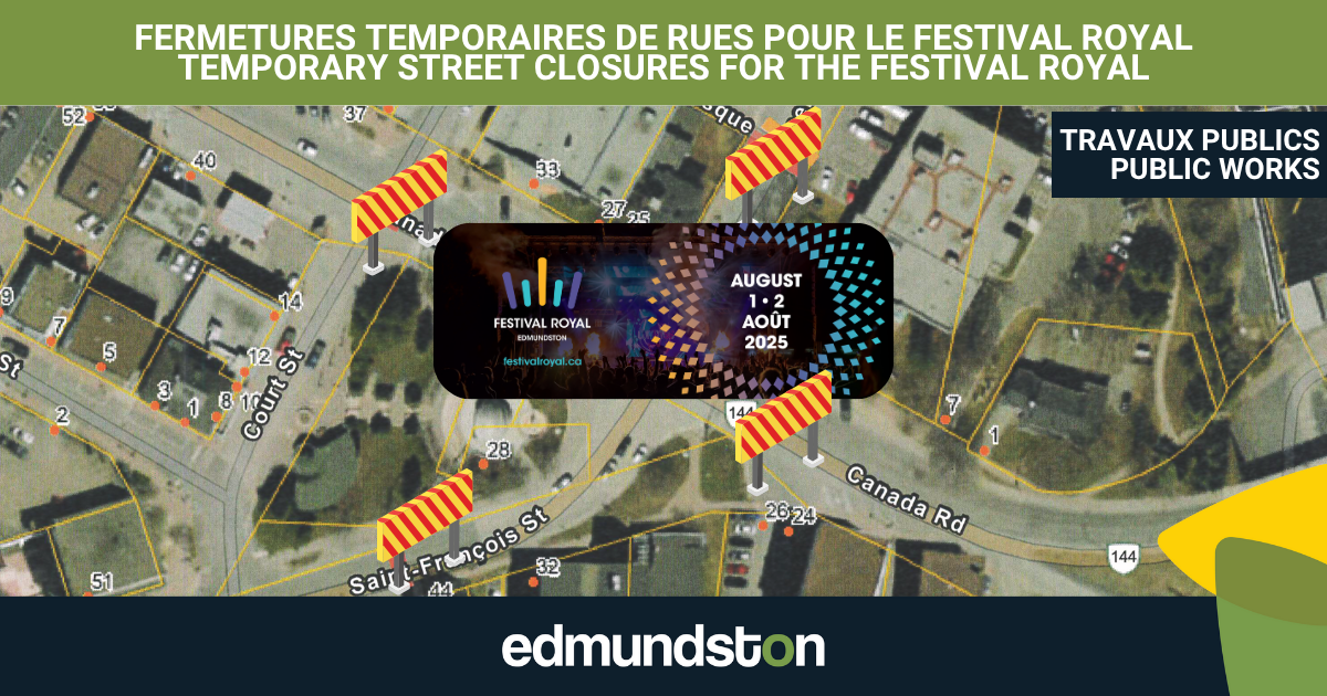 Fermetures temporaires de rues pour le Festival Royal