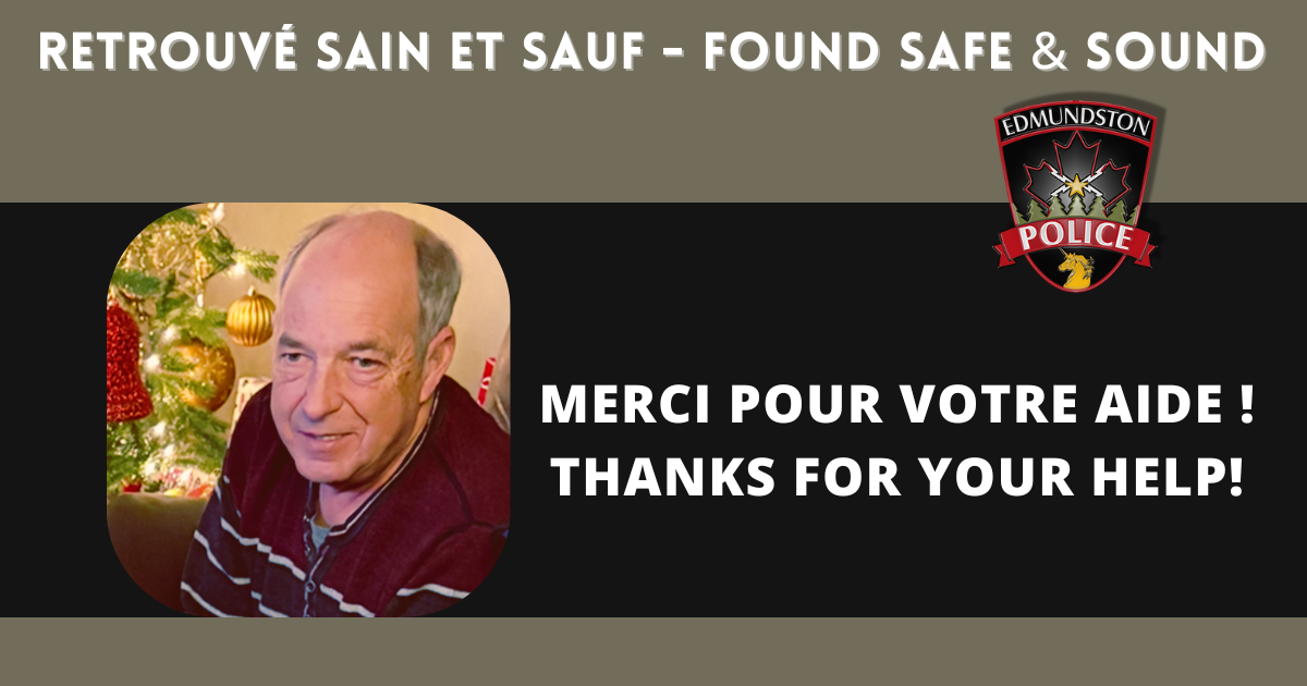 La personne qui manquait &agrave; l'appel a &eacute;t&eacute; retrouv&eacute;e