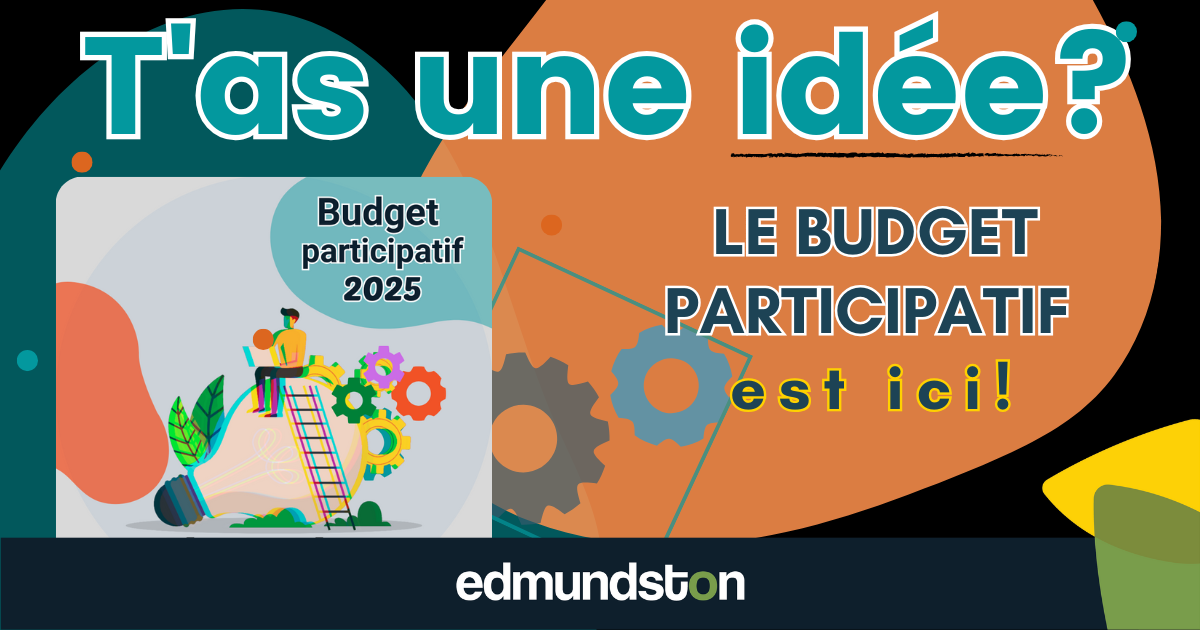 Lancement de la 3e édition du budget participatif à Edmundston : une seule idée, 75 000 $ pour la réaliser!